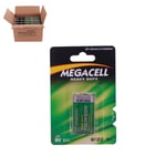 Megacell raskas paristo 6f22 9v br* 1kpl.