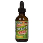 Vegan Omega -3 DHA Liquid Lemon, 2 Oz By Deva Vegan Vitamins