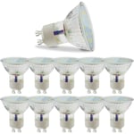 ZMH - Pack de 10 ampoules led GU10 blanc chaud lampe à incandescence 3 w 240 lm spot encastrable PAR16 angle de faisceau de 120°