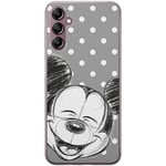 ERT GROUP Coque de téléphone Portable pour Samsung A14 4G/5G Original et sous Licence Officielle Disney Motif Mickey 010 Parfaitement adapté à la Forme du téléphone Portable, Coque en TPU