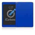 iPad Air Skin - Blue Carbon Fibre skin by iCarbons