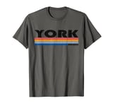 Vintage 80s Style York England T-Shirt T-Shirt