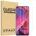 (2 Pack) Tempered Glass Screen Protector For Oppo A74 5G