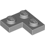 Corner Plate 1 x 2 x 2 (Medium Stone Gray)