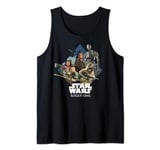 Star Wars Rogue One Character Collage Logo Tank Top