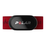 Polar H10 Heart Rate Monitor – ANT Plus , Bluetooth - Waterproof HR Sensor with Chest Strap - Built-in memory, Software updates (H10, M-XXL,Red Beat)