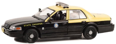 GREENLIGHT - Voiture de la patrouille de Floride - FORD Crown Victoria Police...