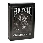 Bicycle - Jeu de cartes à jouer - Poker Guardians Deck - Magie / Carte Magie, Noir