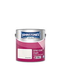 Johnstone's One Coat Matt Emulsion Paint - Antique White 2.5L