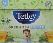 Tetley Decaf Pack of 300 Bags Total, Green Tea, 600 Gram, (Pack of 6)