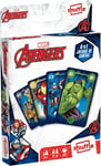 Shuffle Avengers Card Game For Kids - 4 in 1 Snap, Pairs, Happy Families & Acti