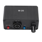 Microphone Preamp High Gain 48V Phantom Power XLR Output Mic Preamplifier Fo Hot