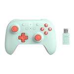 8Bitdo Ultimate 2C Wireless Controller for Windows PC and Android, with 1000Hz Polling Rate, Hall Effect Joysticks and Hall Triggers, and Remappable L4/R4 Bumpers (Mint)