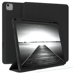 Smart Cover for Apple iPad Air 13 Cover Pen Holder Tablet Black