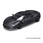 Bburago 1:24 2023 Ferrari 488 pista automalli painevalu metallimalli lasten lelu poikaystävä lahja simuloitu metalliseosautokokoelma