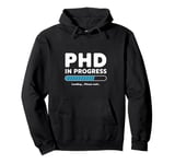 Future PhD Medical Doctor In Progress Bar Student Graduation Pullover Hoodie