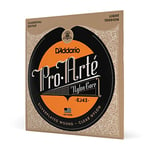 D'Addario Guitar Strings - Pro-Arte Classical Guitar Strings - EJ43 - Nylon Guitar Strings - Silver Plated Wound, Nylon Core - Light Tension, Pack of 1