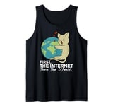 World Domination Black Cat Catlovers Tank Top