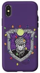 Coque pour iPhone X/XS Universal Monsters Wolfman Christmas Lights Crest