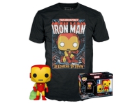 Funko! POP AND TEE Marvel Holiday Iron Man GW M