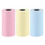 [3-Pack] Pappersrulle för Thermal Skrivare Mini Cat HURC9 - Flerfärgad