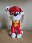 Officially Licensed Paw Patrol Superheroes MARSHALL Sitting Plush Soft Toy 27cm