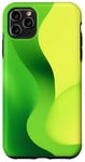 Coque pour iPhone 11 Pro Max Art abstrait vert minimaliste esthétique moderne