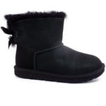 Bottes enfant UGG  Mini Bailey Bow II Stivaletto Bimbo Black K1017397