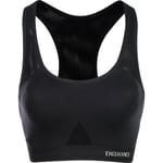 Endurance George West Medium Support Sports BH Dame - Svart - str. S