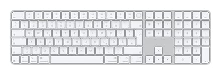 Apple Magic Keyboard Touch Id Num Key Whit-DEU