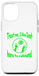 Coque pour iPhone 12/12 Pro Crossovers & Laughs - Le maillot de basket-ball amusant ultime