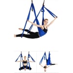 Hamac de Yoga Balançoire Sling Swing Anti-gravité d'air Elastique Relaxation Haute Résistance Chargé 900kg