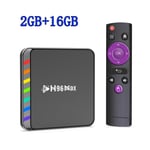 European Standard 2GB 16GB Boîte intelligente de TV Android 11 S905W2 4GB 32GB 64GB AV1 Quad Core WIFI6 4K H96 Max W2 Décodeur Media Player TV Box ""Nipseyteko