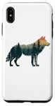 Coque pour iPhone XS Max Loup Randonnée Chasse Plein Air Camping Forêt Homme Femme Loup