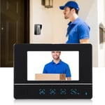 7in Wired Video Doorbell Password Card Night Vis-ion Remote Access System 10 Hot