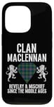 Coque pour iPhone 13 Pro MacLennan Clan Scottish Name Armoiries Tartan Famille