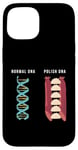 Coque pour iPhone 15 ADN normal ADN polonais, fan de Pologne, Funny Poles Meme,