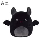 Squishmallows 2022 Halloween Squad 8&quot; Emily Den All Svarta Fladdermus Pl svart 20cm