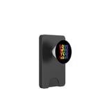 Drapeau arc-en-ciel LGBT Love Who You Want Lesbian And Gay Pride PopSockets PopWallet pour MagSafe