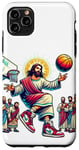 Coque pour iPhone 11 Pro Max Ballin with the Messiah Rejoignez la communauté Jesus Basketball