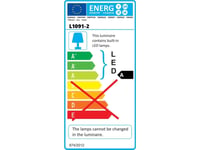 Dedra Slim 20W Vegglampe Med Smd Led Bevegelsessensor, Ip44