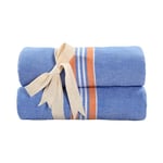 Cacala Paradise Series Turkish Bath Towels, Orange, 95 x 175 x 0.5 cm, 1011101366530610