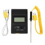 Tm-902c (-50c till 750c) Temperaturmätare Tm902c Digital K Typ Termometer Sensor + Termoelement Prob Detektor Nål  (FMY) black