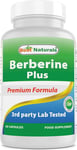 Berberine plus with Berberine Hcl, Vitamin C and Zinc, 1000 Mg, 60 Capsules