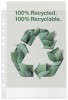 Esselte Plastlomme Recycle A4 70My (100 stk) 627493