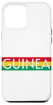 iPhone 12 Pro Max GUINEA FLAG SPORTS SOCCER FOOTBALL ATHLETIC TEAM JERSEY Case