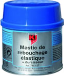 Mastic rebouchage élastique sur métal carrosserie 250gr durcisseur AUTO-K