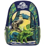 Jurassic World Rucksack Kids Boys School Bag Rucksack Dinosaurs Green Navy Blue