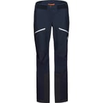 Mammut Taiss Pro Hardshell Pant Femme Bleu marine