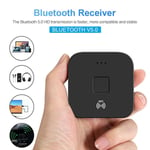 Bluetooth 5.0 Receiver Wireless 3.5mm Jack AUX NFC to 2 RCA Audio Stereo Adapter